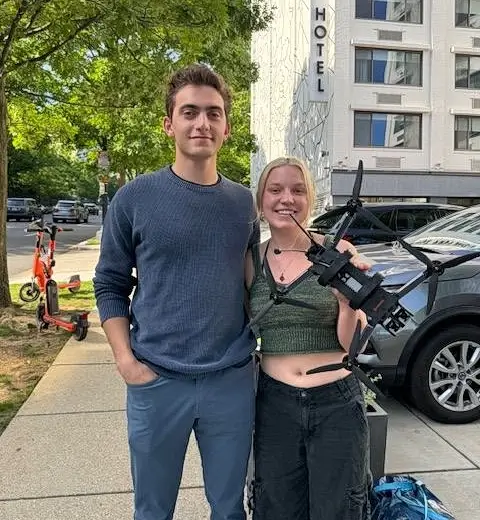 KK With Neros Drone Co-Founder