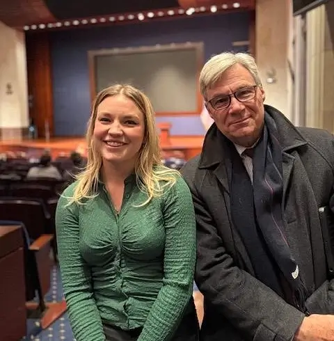 KK With Senator Whitehouse